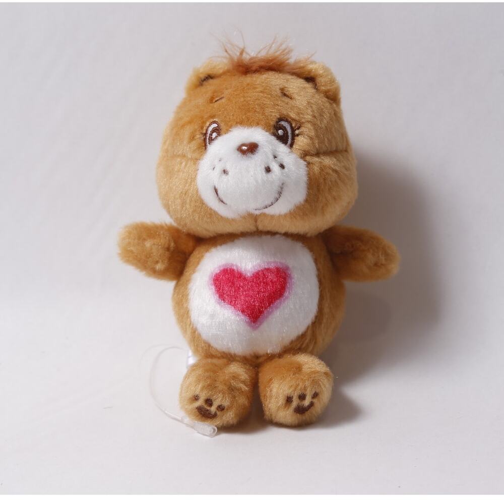 Care Bears Japanese Rare Tenderheart Bear Plush Soft Mini Charm ~ 260812-WH 1238